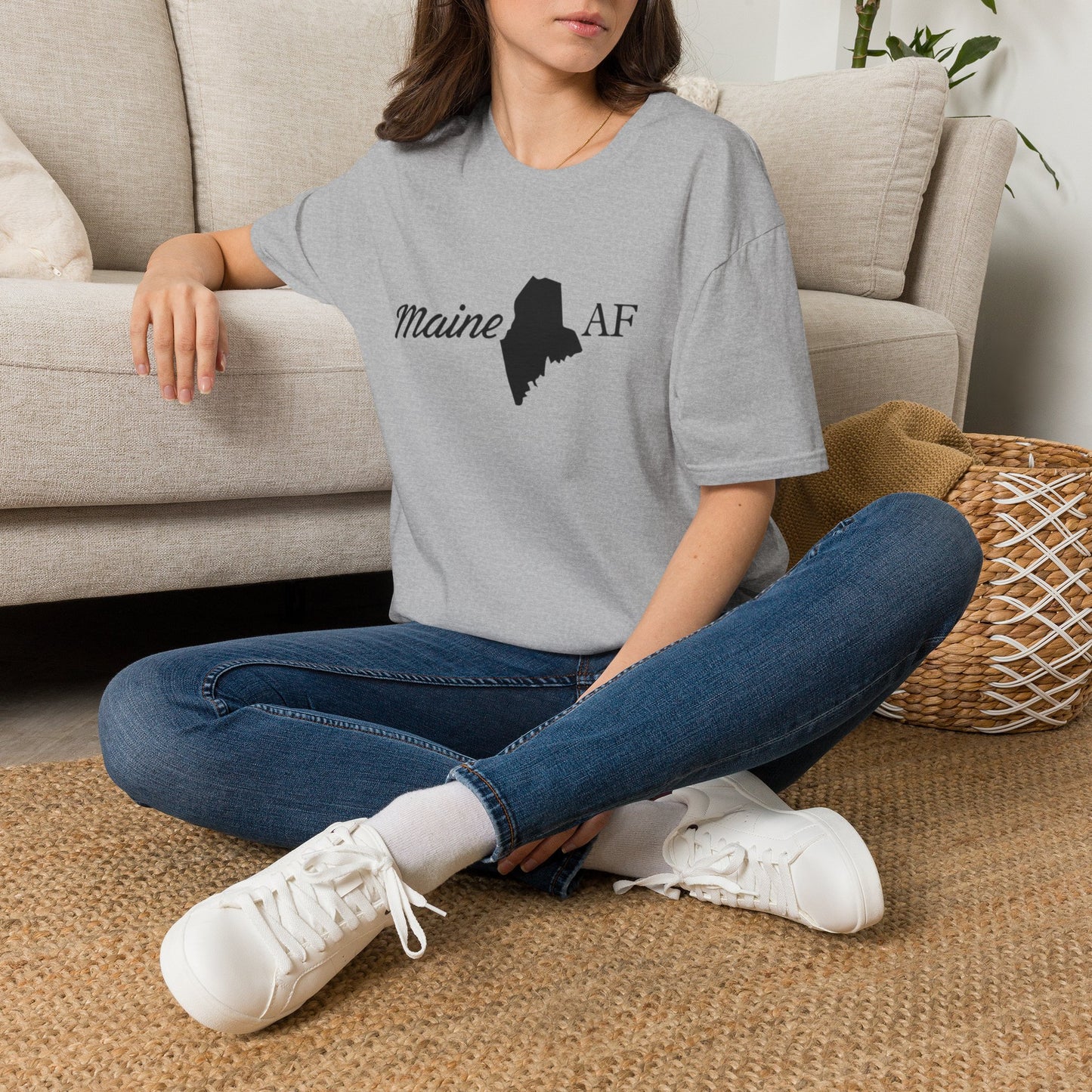 Maine AF Unisex Softstyle T-Shirt