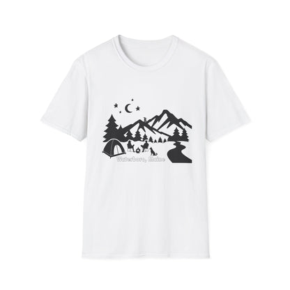 Waterboro, Maine Soft Tail Unisex T-shirt