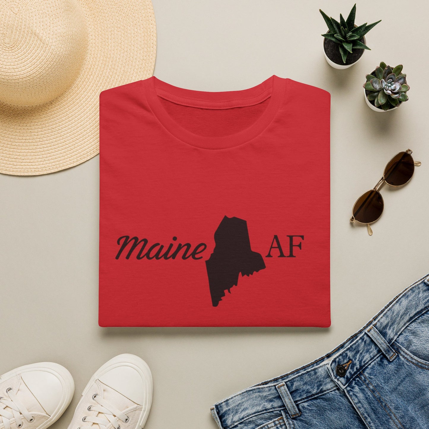 Maine AF Unisex Softstyle T-Shirt