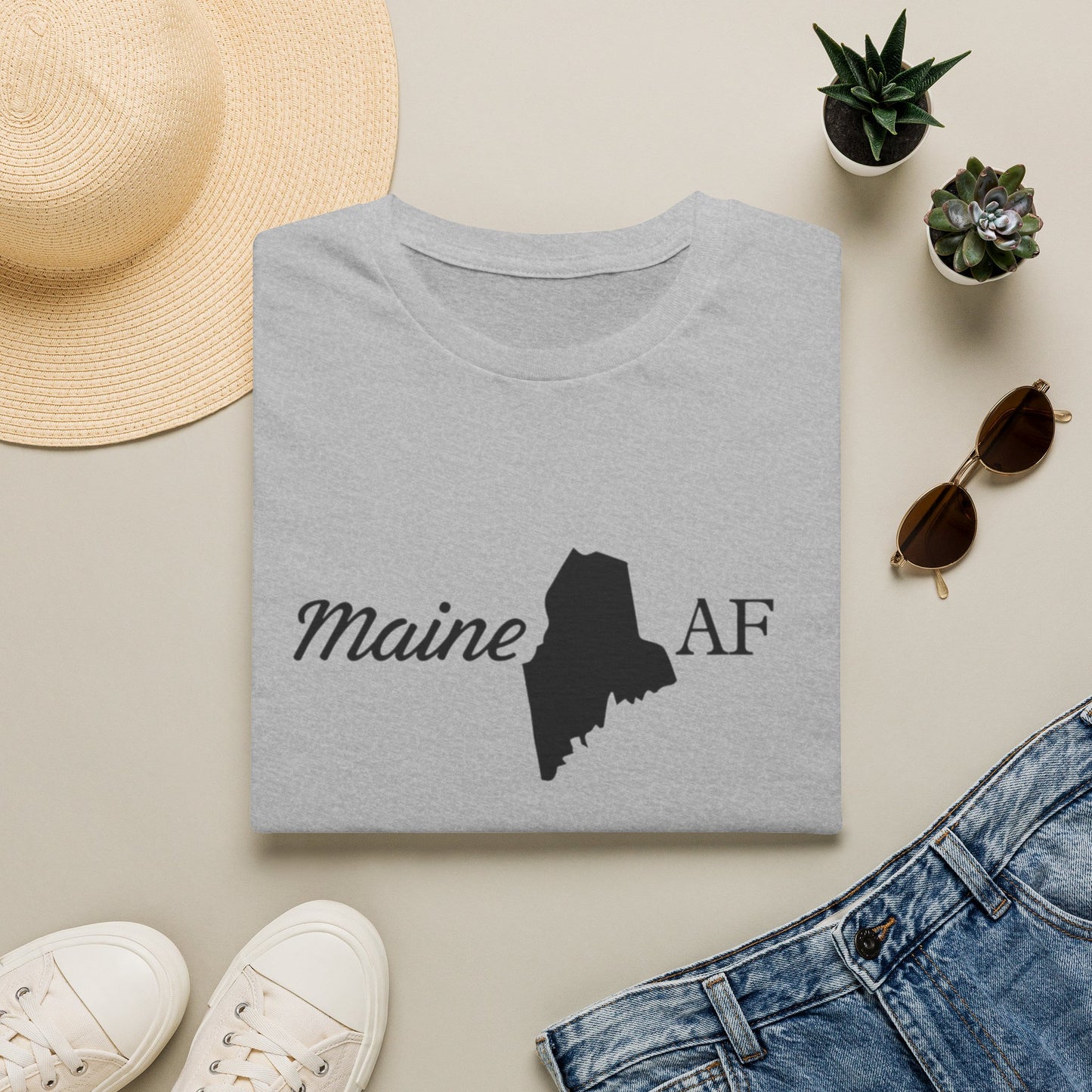 Maine AF Unisex Softstyle T-Shirt