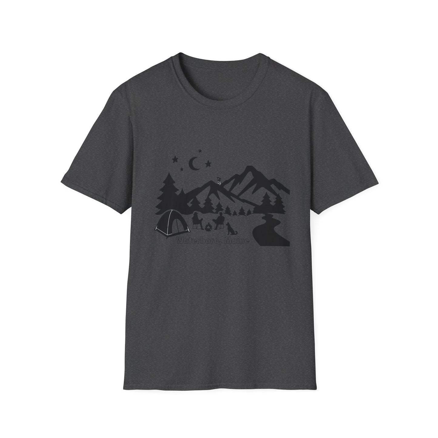 Waterboro, Maine Soft Tail Unisex T-shirt