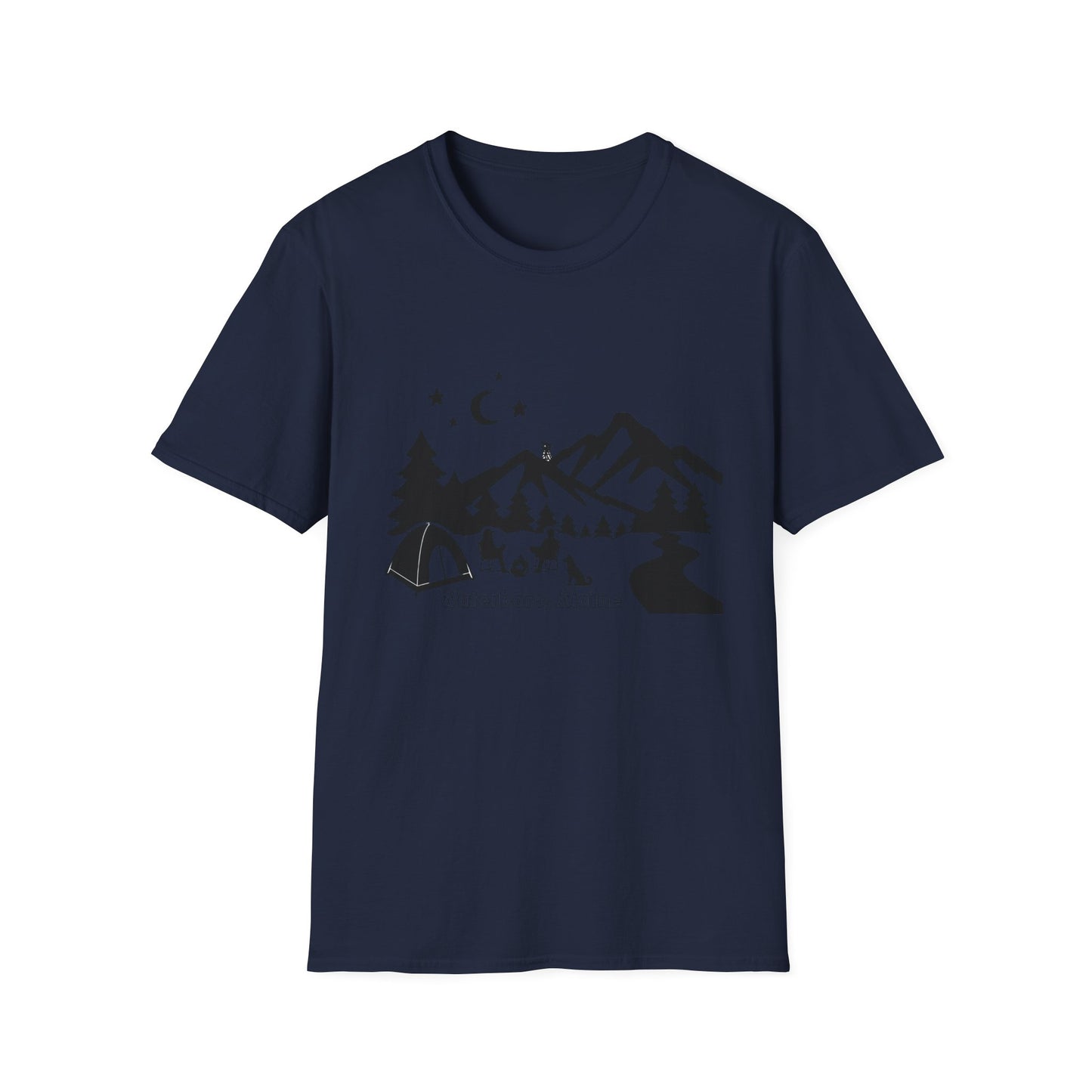 Waterboro, Maine Soft Tail Unisex T-shirt