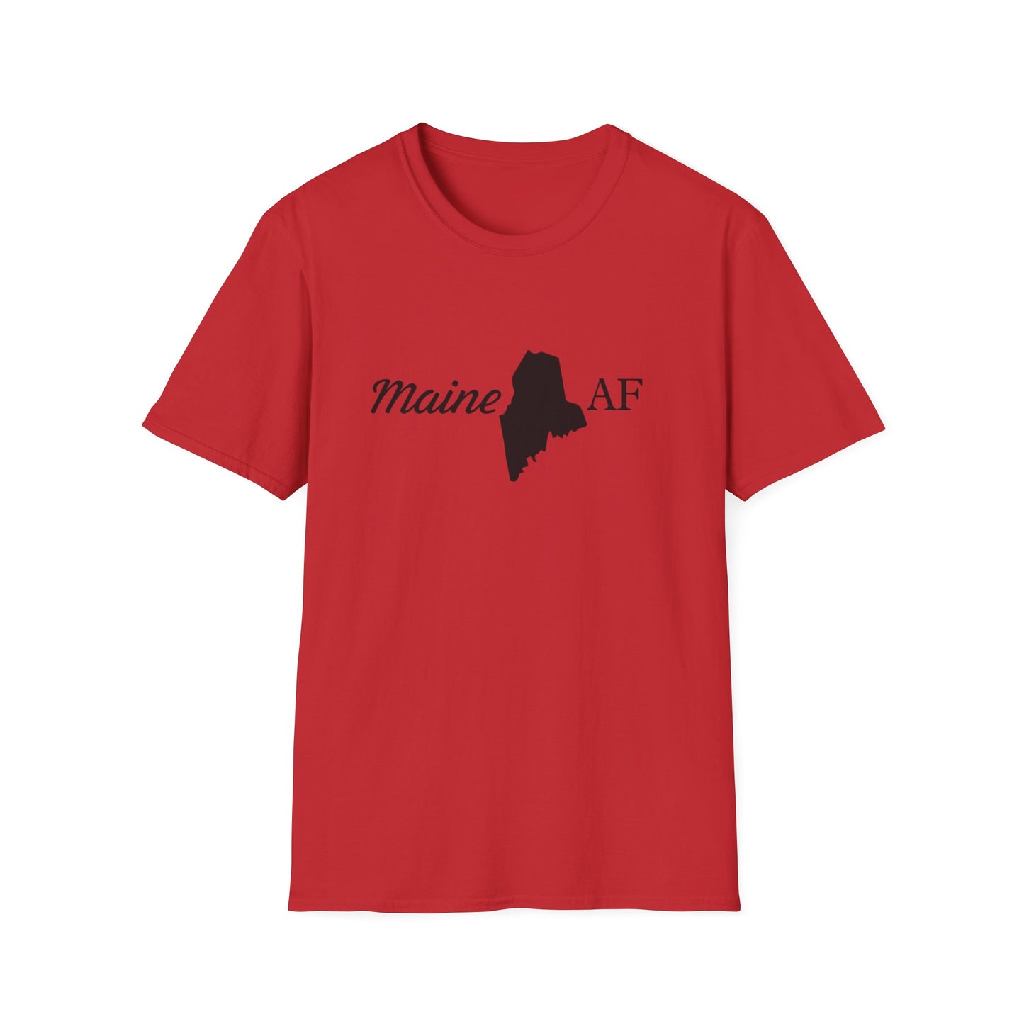 Maine AF Unisex Softstyle T-Shirt