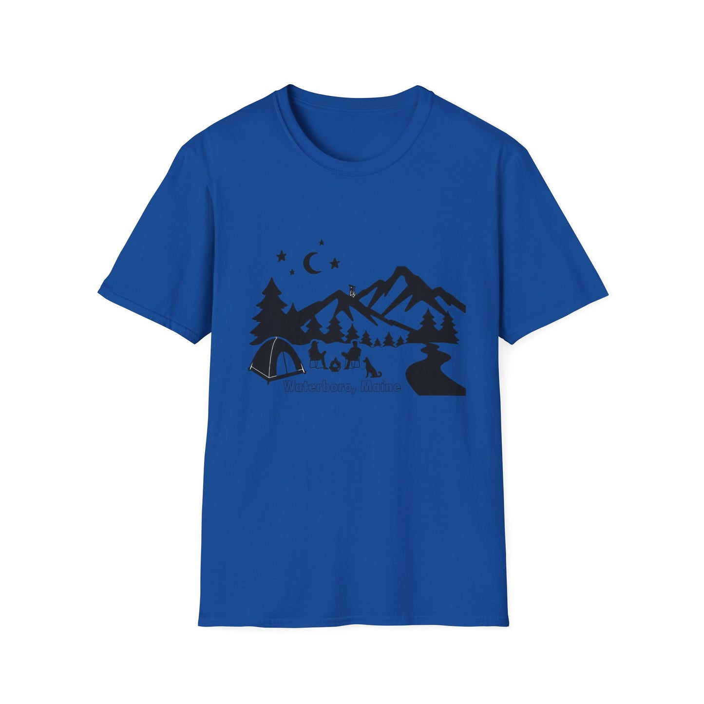 Waterboro, Maine Soft Tail Unisex T-shirt