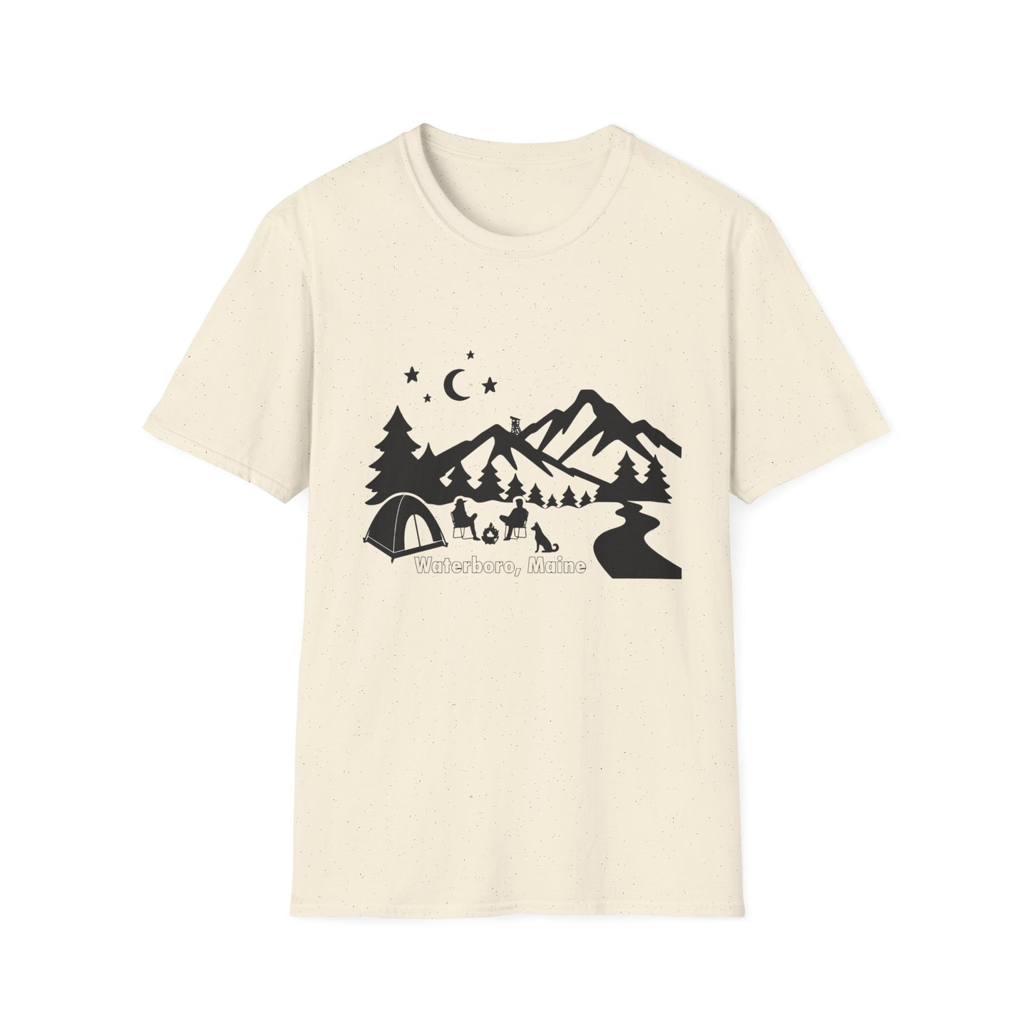 Waterboro, Maine Soft Tail Unisex T-shirt