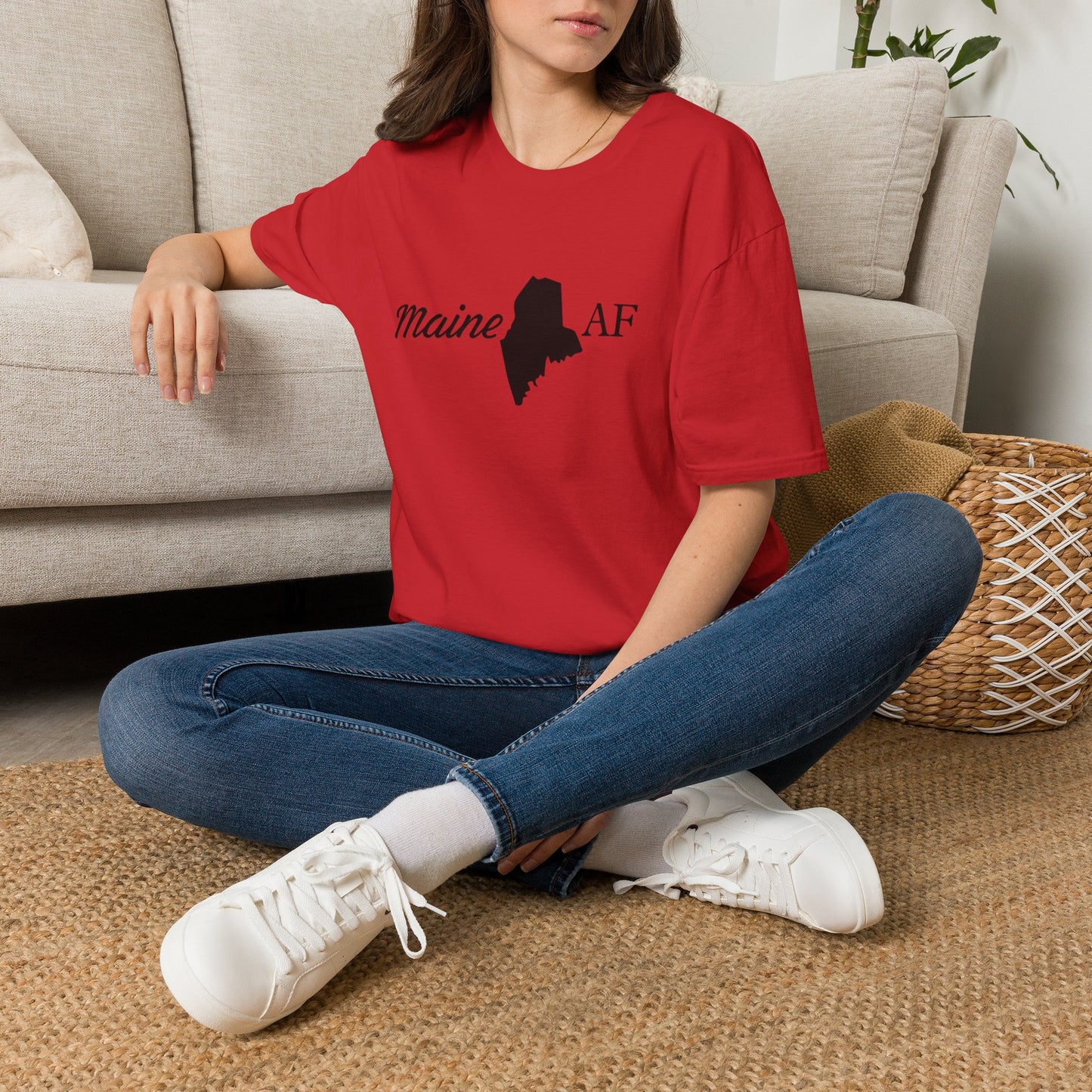 Maine AF Unisex Softstyle T-Shirt