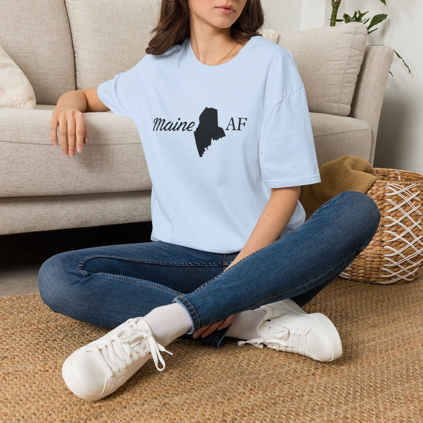 Maine AF Unisex Softstyle T-Shirt