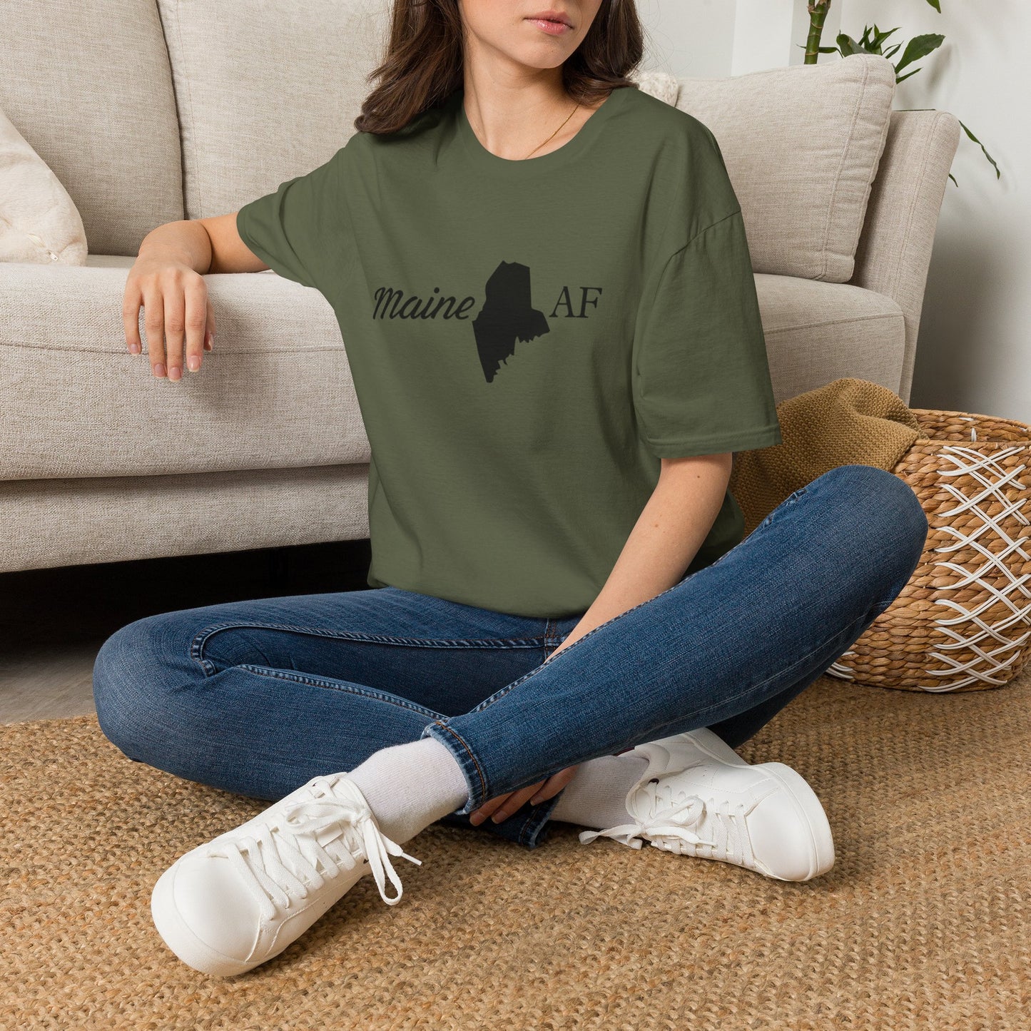 Maine AF Unisex Softstyle T-Shirt