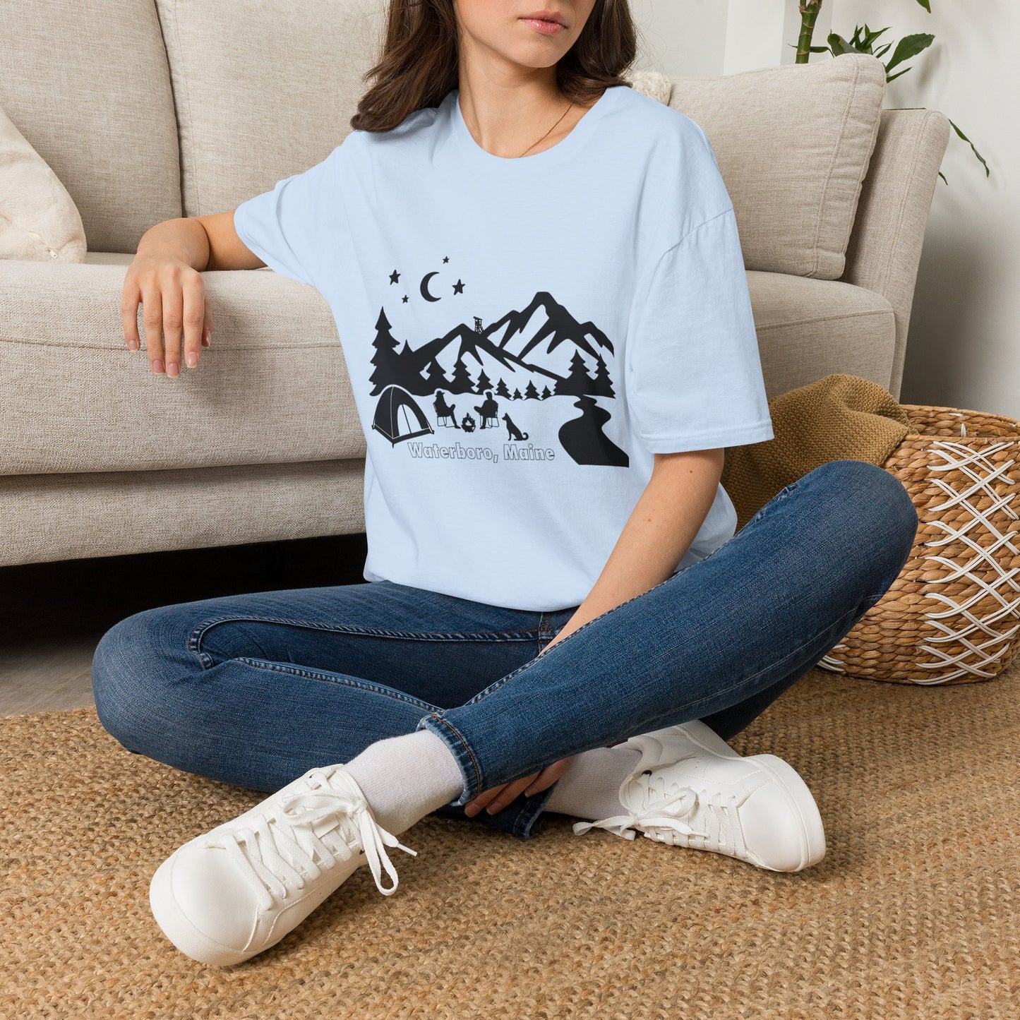 Waterboro, Maine Soft Tail Unisex T-shirt
