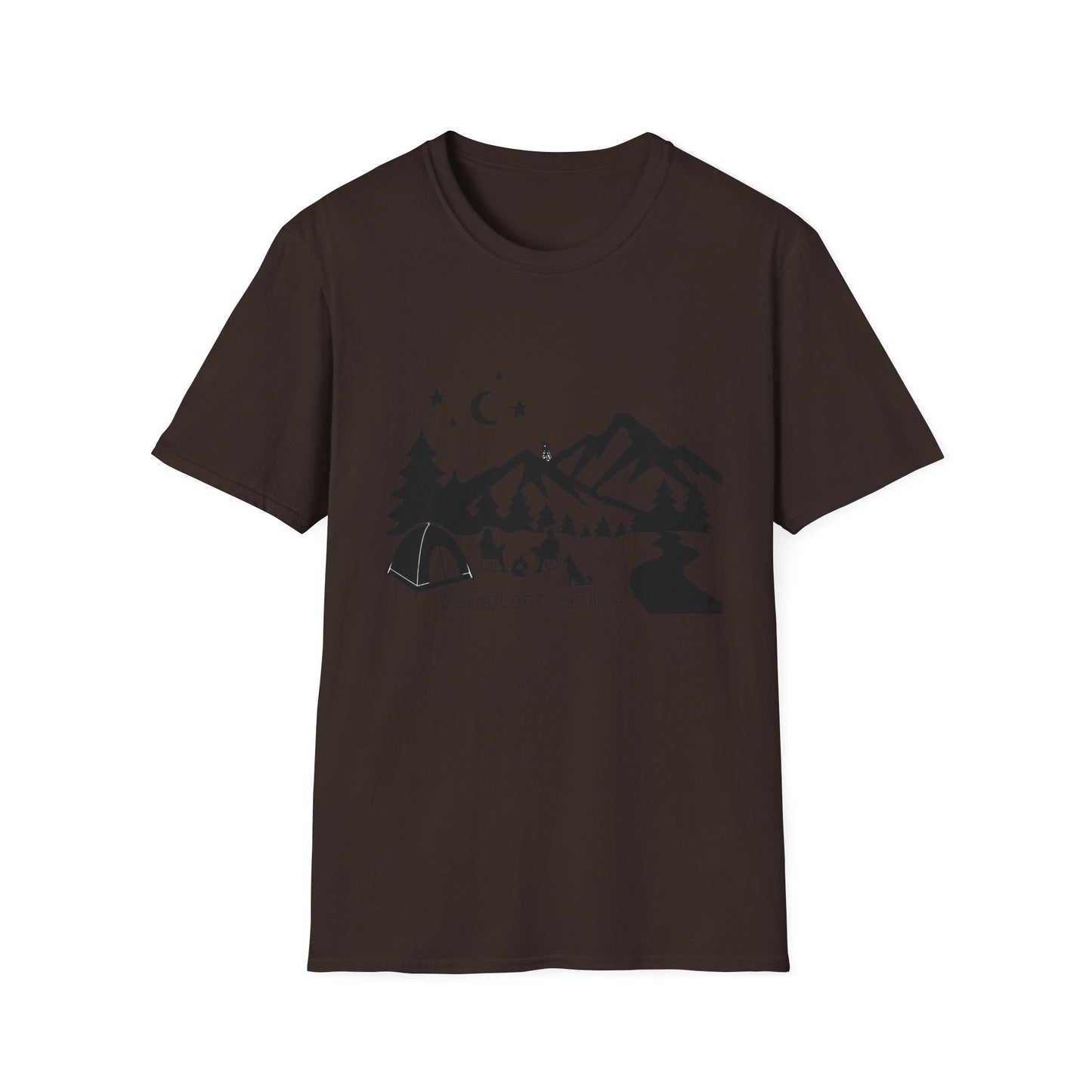 Waterboro, Maine Soft Tail Unisex T-shirt