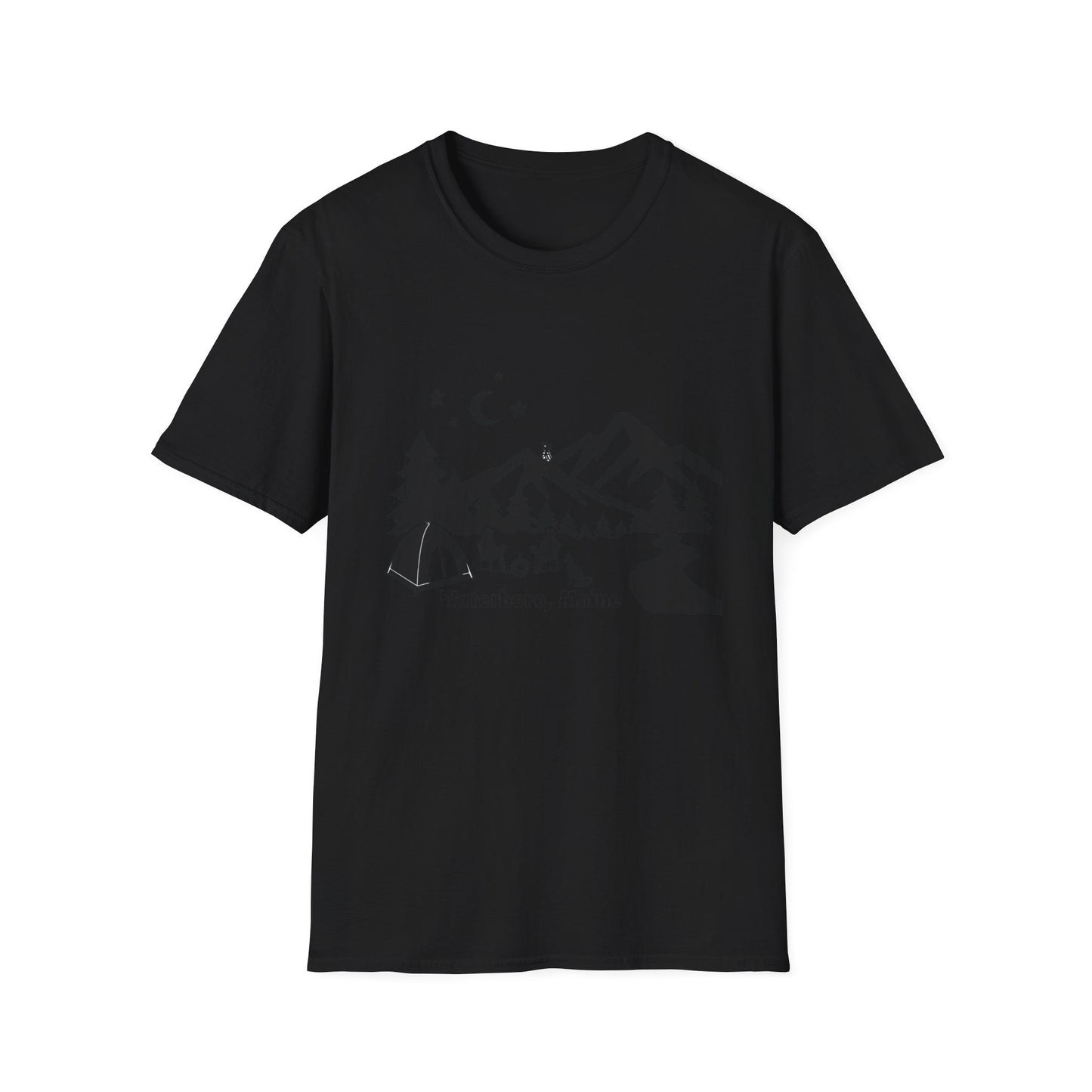 Waterboro, Maine Soft Tail Unisex T-shirt
