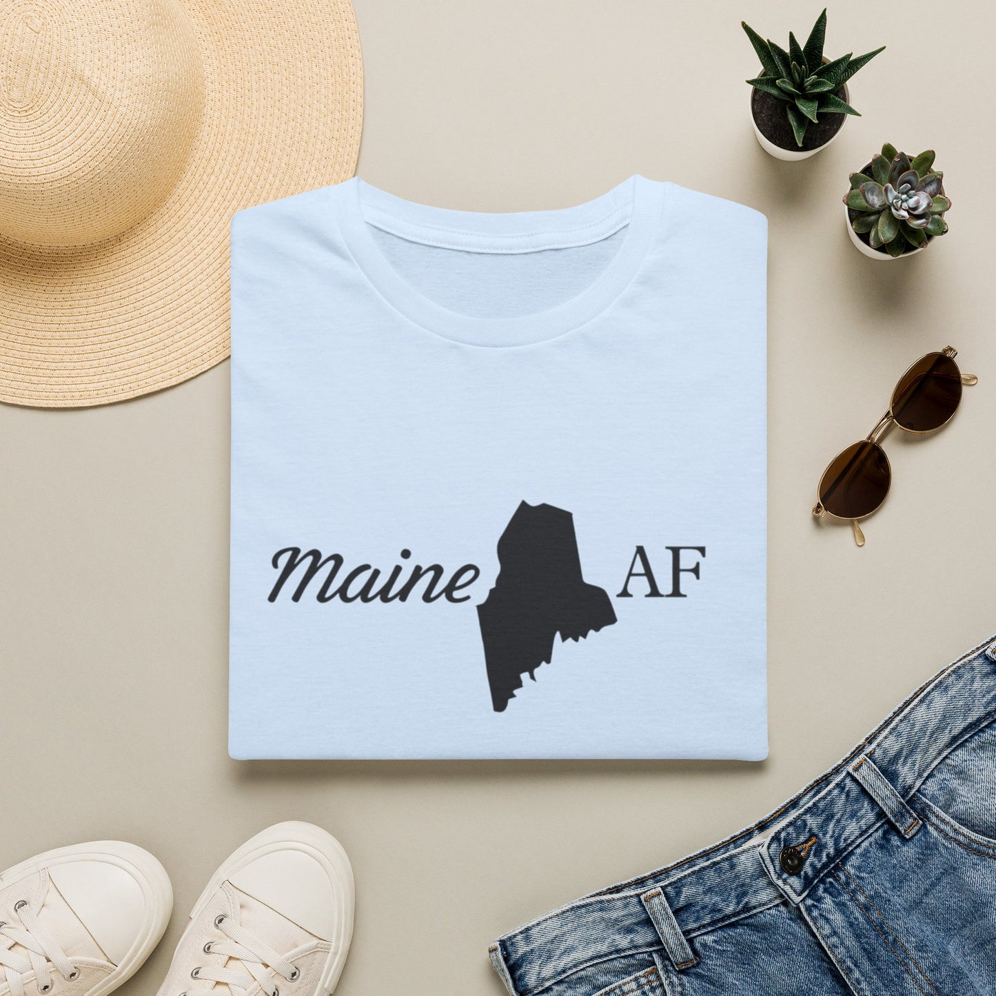 Maine AF Unisex Softstyle T-Shirt