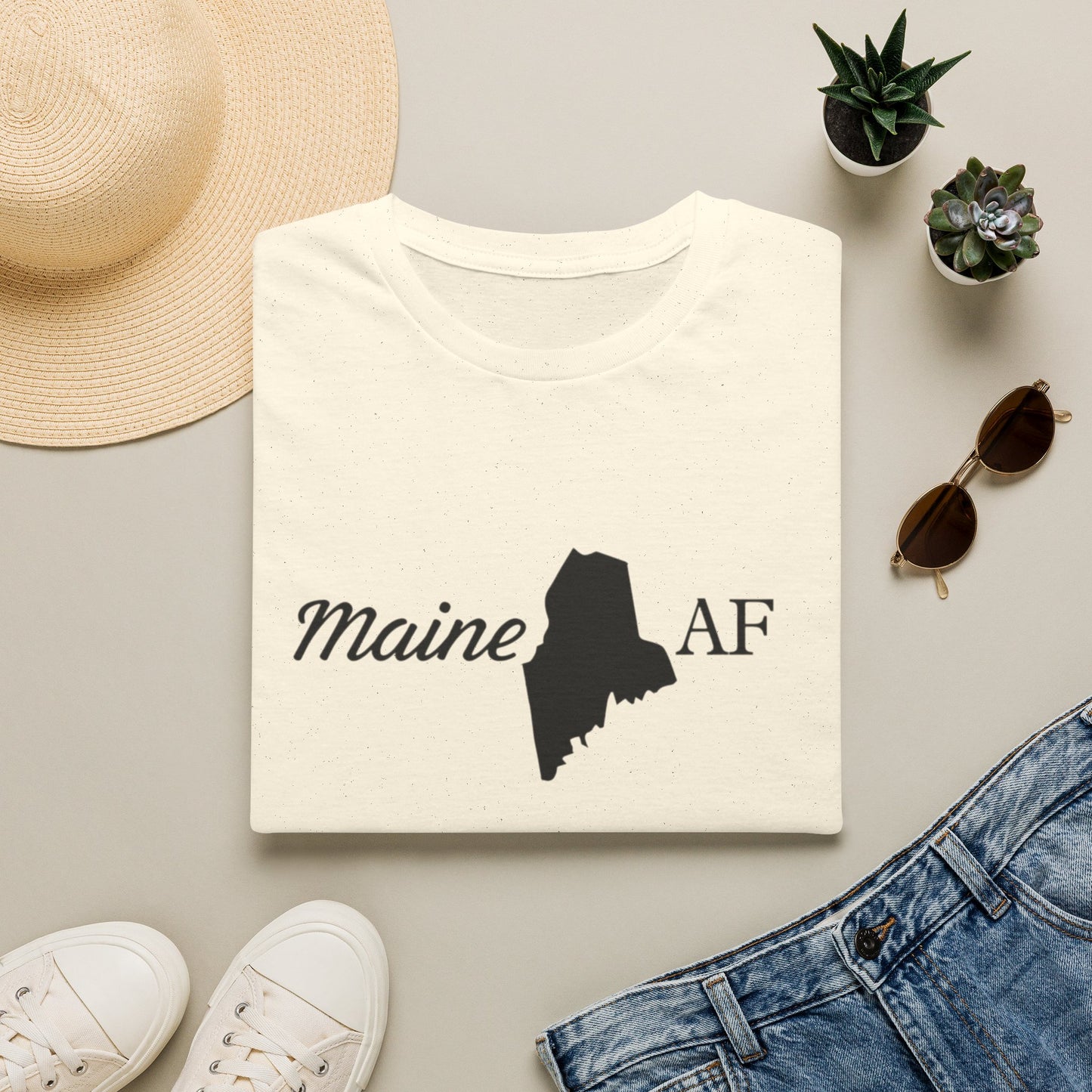 Maine AF Unisex Softstyle T-Shirt