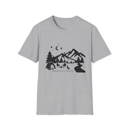 Waterboro, Maine Soft Tail Unisex T-shirt