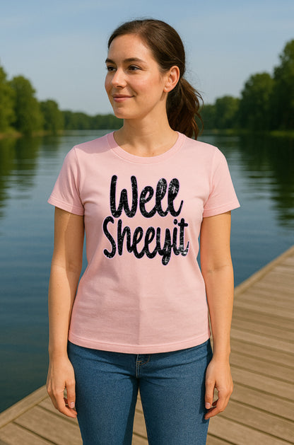 Well Sheeyit Graphic T-Shirt-Funny Tee CLEARANCE $10 LAST ONE!