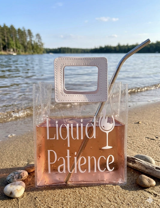 Liquid Patience Wine Beverage Bag